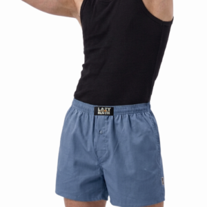 LAZY SLOTH Men’s Ultra-Comfort Inner Boxer – Midnight Drift Edition Navy Blue 3